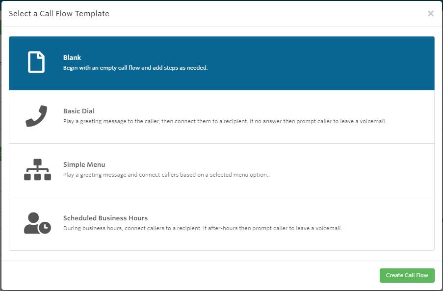 Call Flow Templates