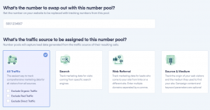 All Traffic Dynamic Number Pool