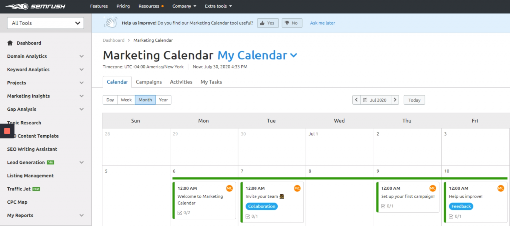 content planners seo tools