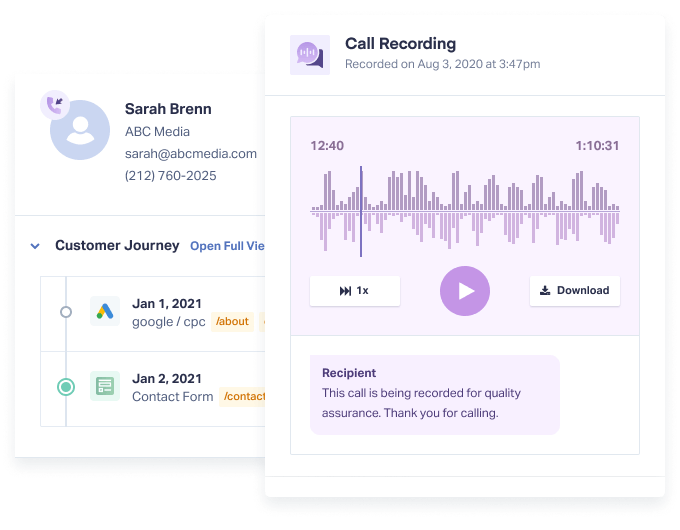 Detailed Lead Data