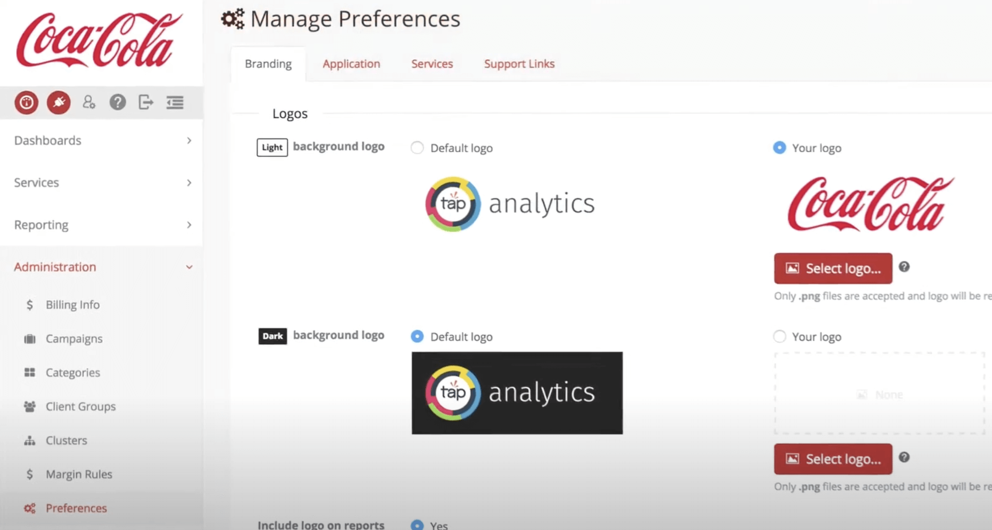 TapClicks reporting tool