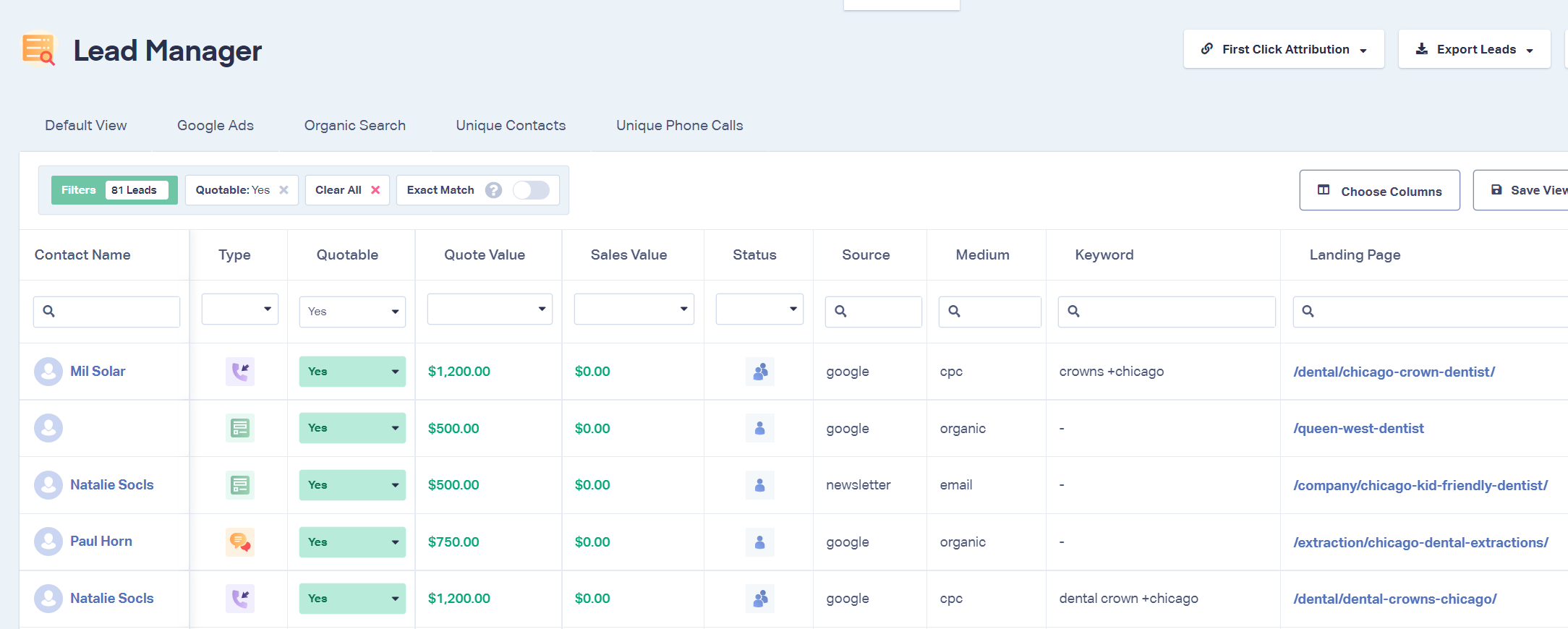 marketing dashboard tools