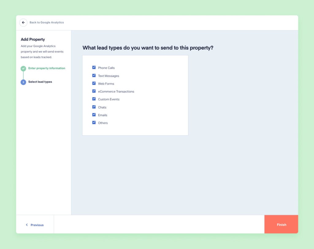 How to Track Phone Calls in Google Analytics 4 with WhatConverts graphic