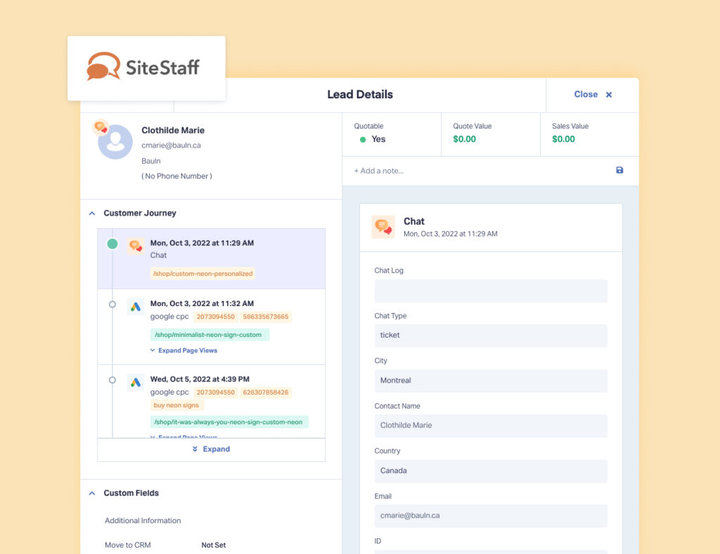 Product Updates: SiteStaff Chat Integration, GA4, Call Flows, and more graphic