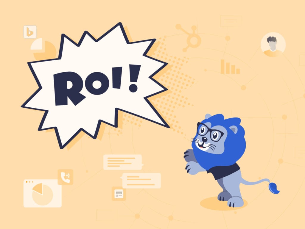 Meet Wyatt, The WhatConverts Lion graphic