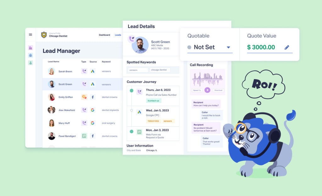Build Trust & Transparency with Clients Using Lead Manager graphic