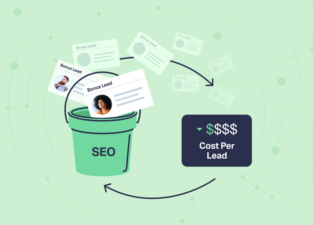 Organic Leads From PPC? A Secret Insight to Bonus Leads graphic