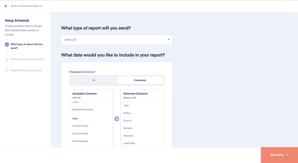 Did You Know – Scheduled Reports graphic