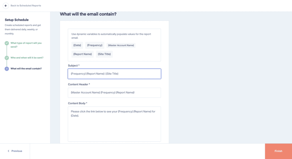 Did You Know – Scheduled Reports graphic