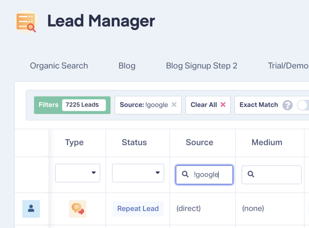Did You Know – Exclude Values in Lead Manager graphic