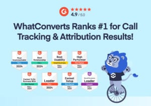 G2 Fall '24 Reports: WhatConverts Ranks #1 for Call Tracking & Attribution Results