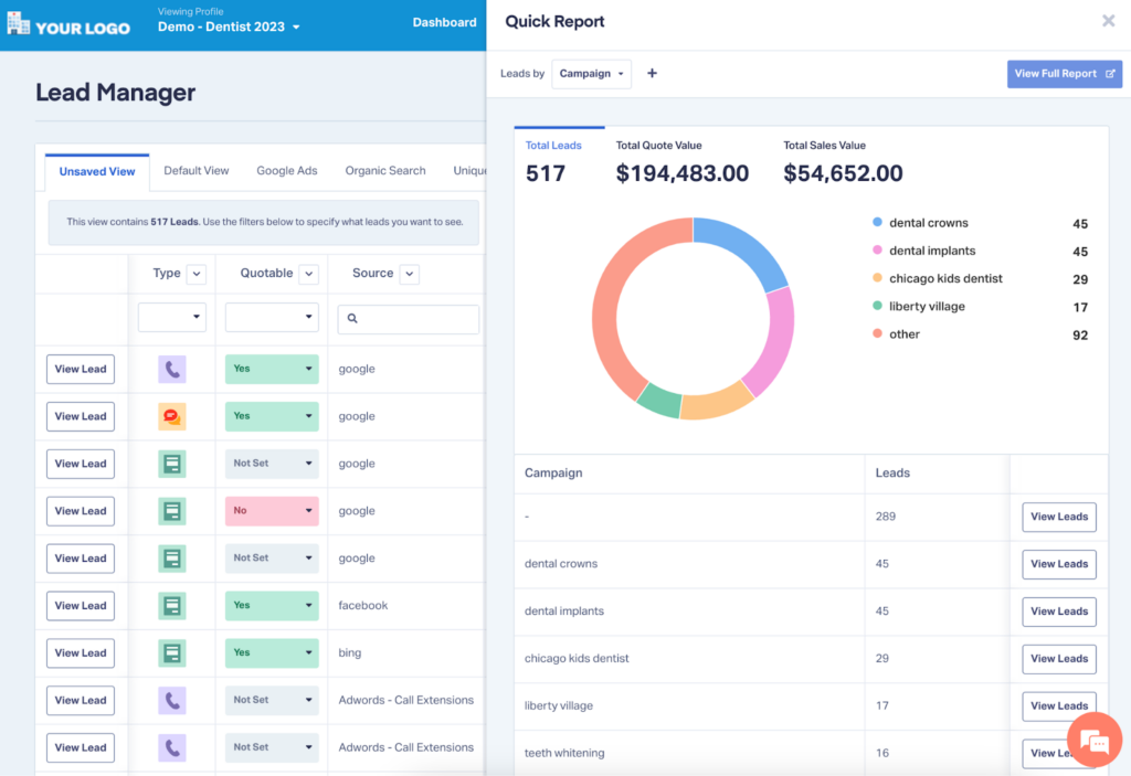 Product Update: Introducing Quick Reports & Lead Grouping graphic