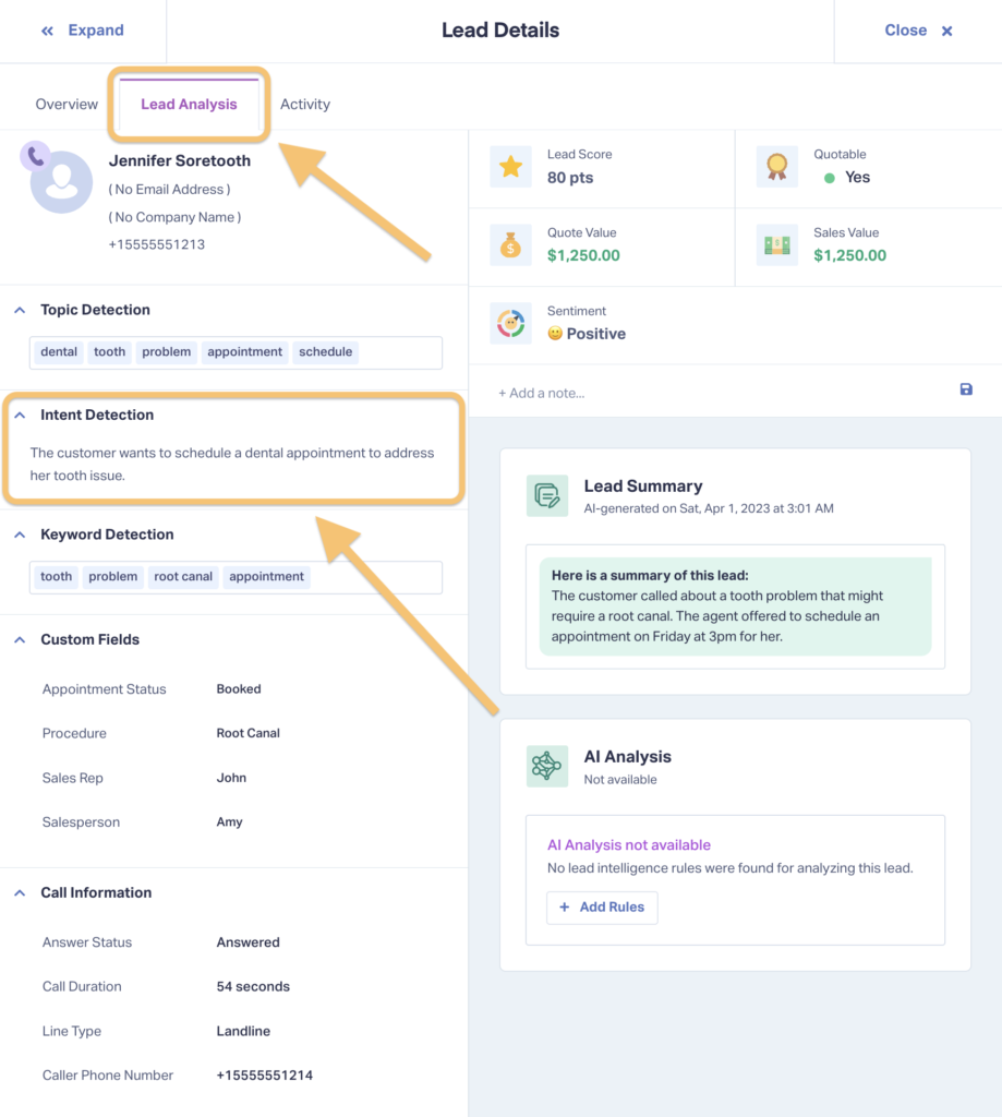 How to Use Intent Detection for AI Call Analysis – Did You Know? graphic