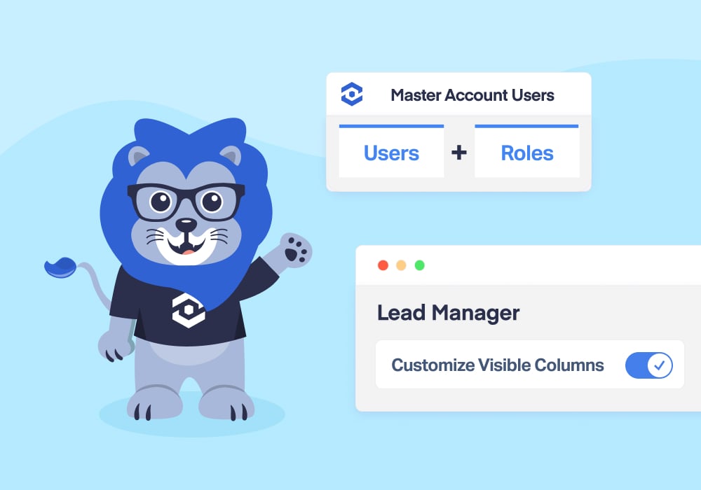 Illustration showing concepts related to Product Update: Show Clients Only What Matters With Custom Roles