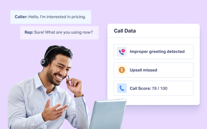 Coach Teams With Real Call Data