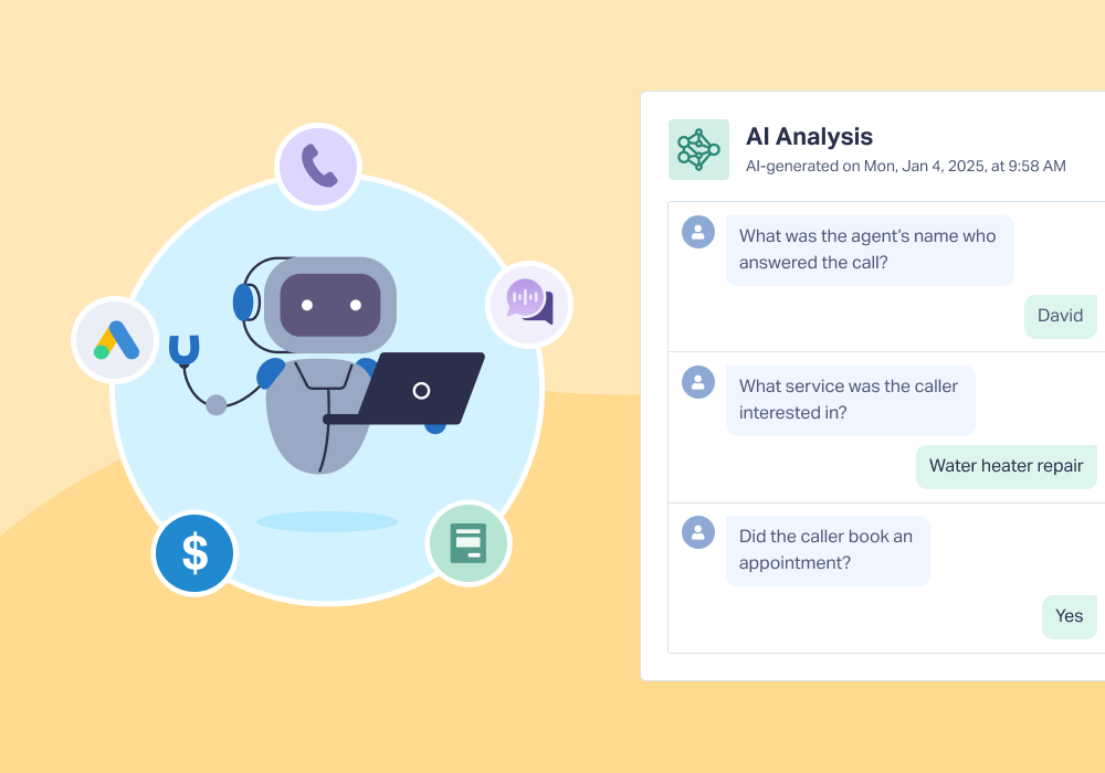 Illustration showing concepts related to How to Get Automated Insights for Your Marketing with AI Analysis