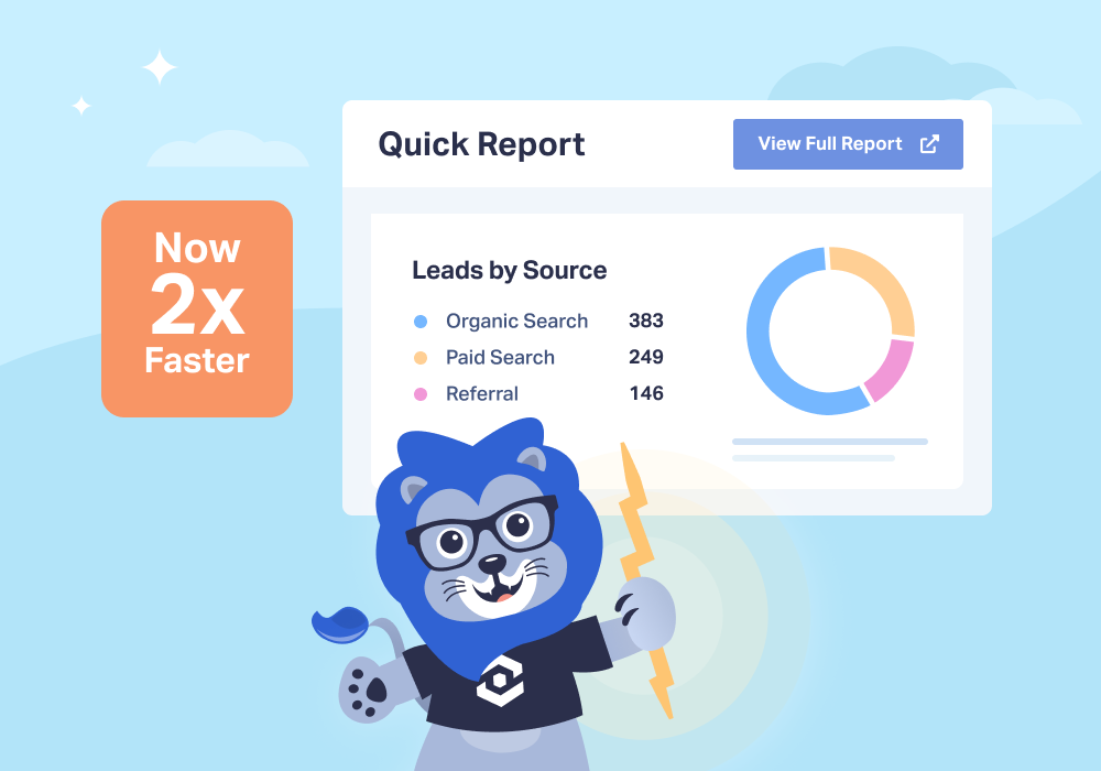 Illustration showing concepts related to Product Update: Lightning-Fast Insights with Improved Quick Reports