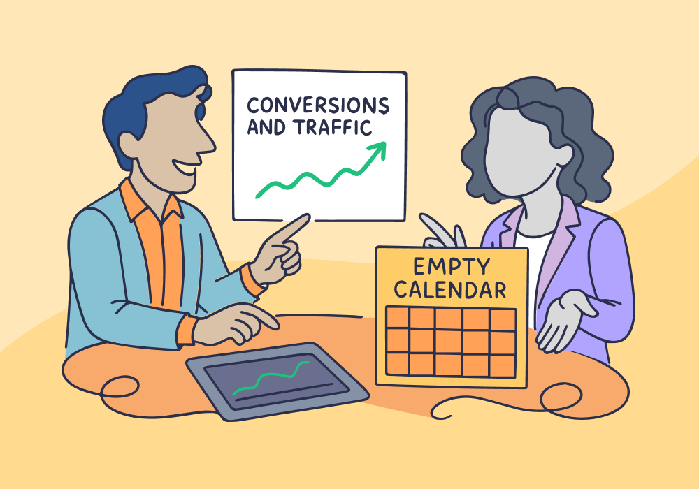 Illustration showing concepts related to What to Do When You Can’t Prove Your Leads Are Any Good