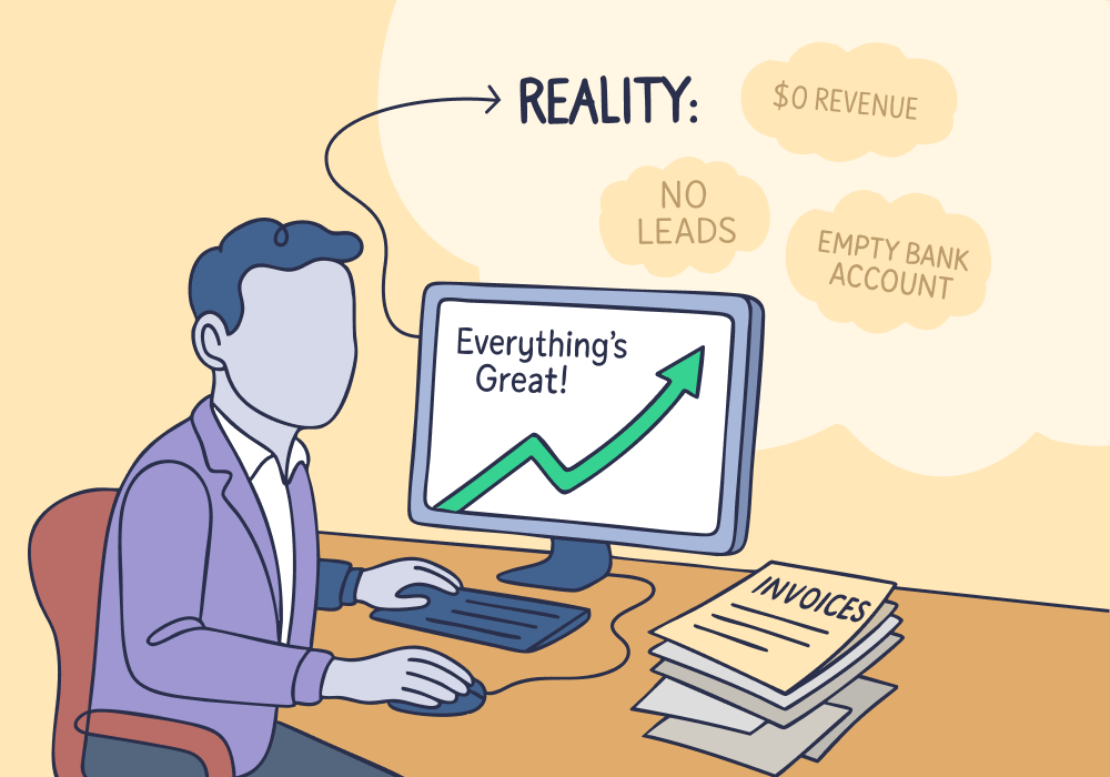 Illustration showing concepts related to 95% of Small Businesses Say They Measure Ad ROI. Most Are Wrong.