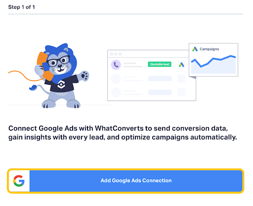 Google Ads Step 1