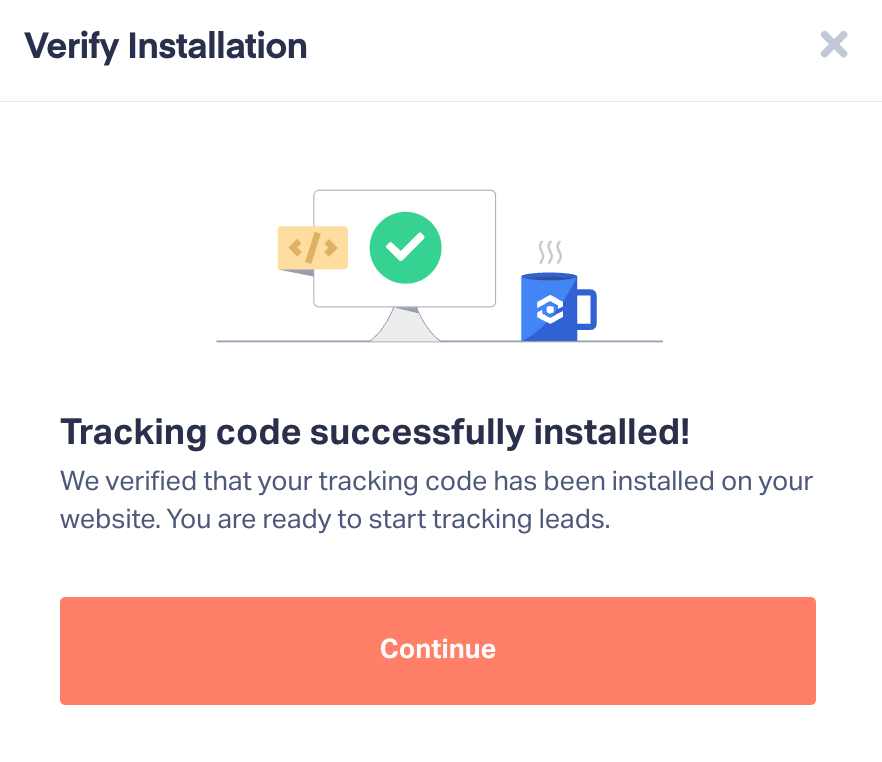 Install Tracking Code Step 3