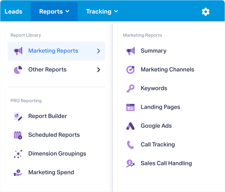 Access Pre-built Reports from the Report Library