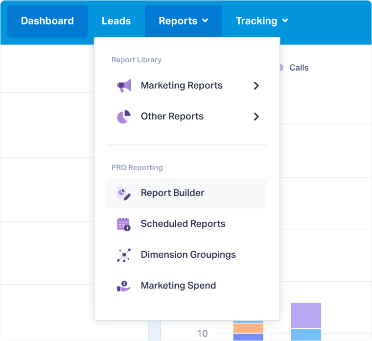 Access the Report Builder