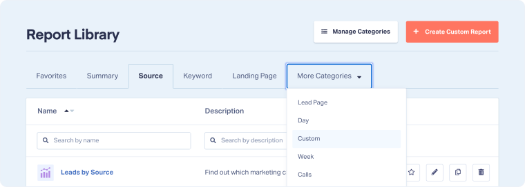 Access Pre-built Reports from the Report Library