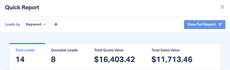 Access the Report Builder