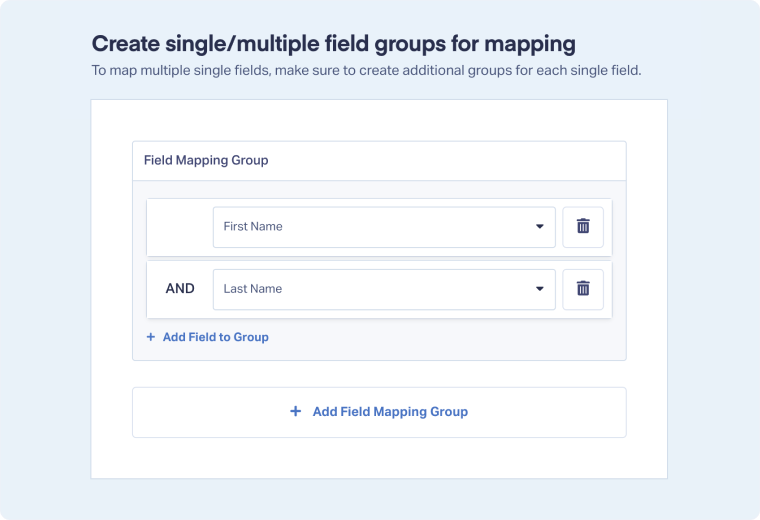 2-Combine Fields into One Mapped Field