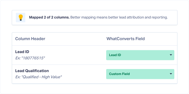 2-Import Custom Fields with the Lead Import Tool
