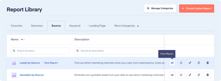 Access the Report Builder