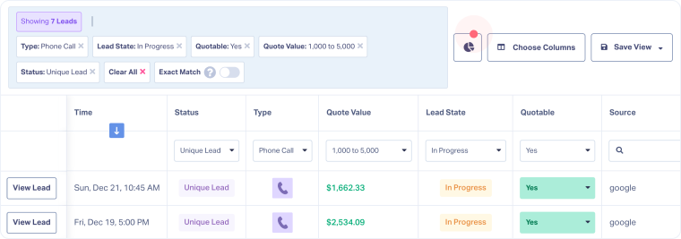 3-Use Column Filters