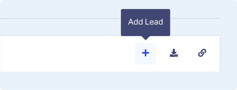 Create a New Lead Manually