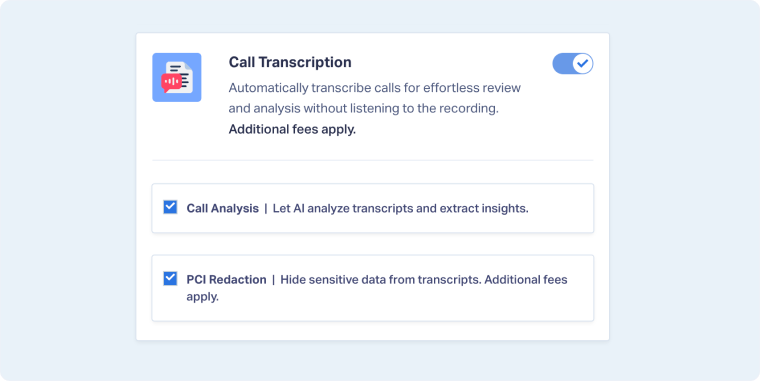 Hide Sensitive Data from Your Call Transcript with PCI Redaction