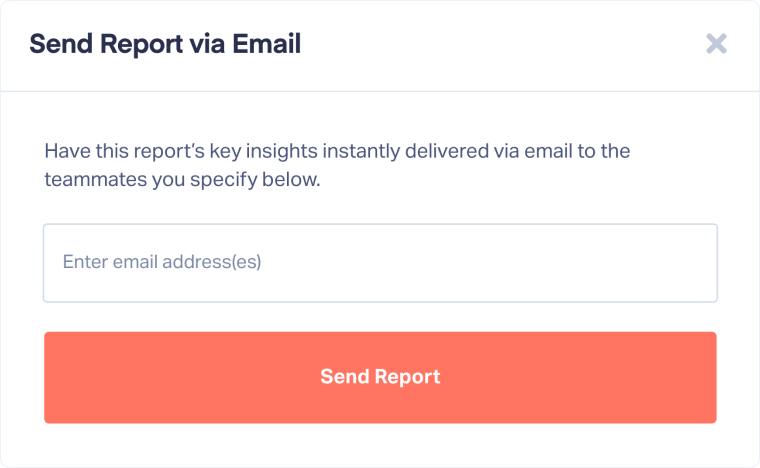 Send a Report via Email