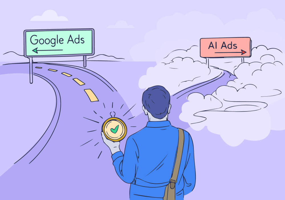 Illustration showing concepts related to AI Ads Are Coming—And PPC Attribution Just Got Harder
