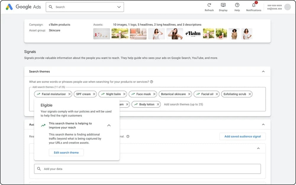 Top 5 AI-Related Google Ads Features from 2025 graphic