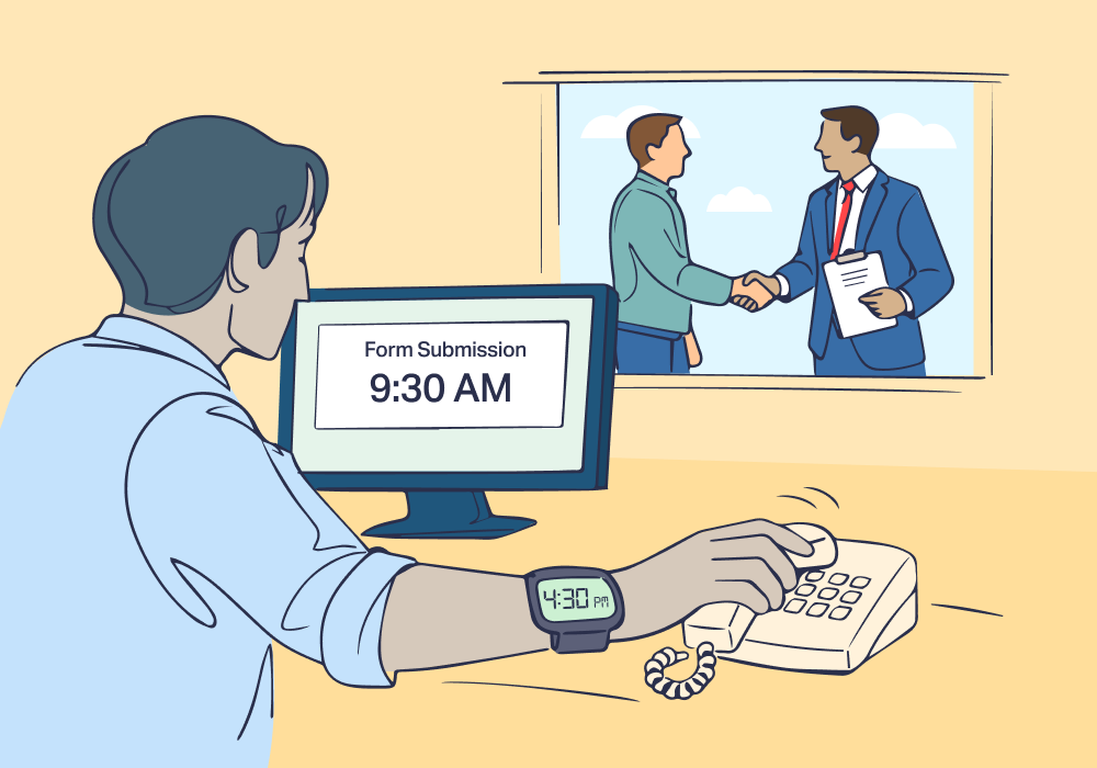 Illustration showing concepts related to Your Landing Page A/B Test 