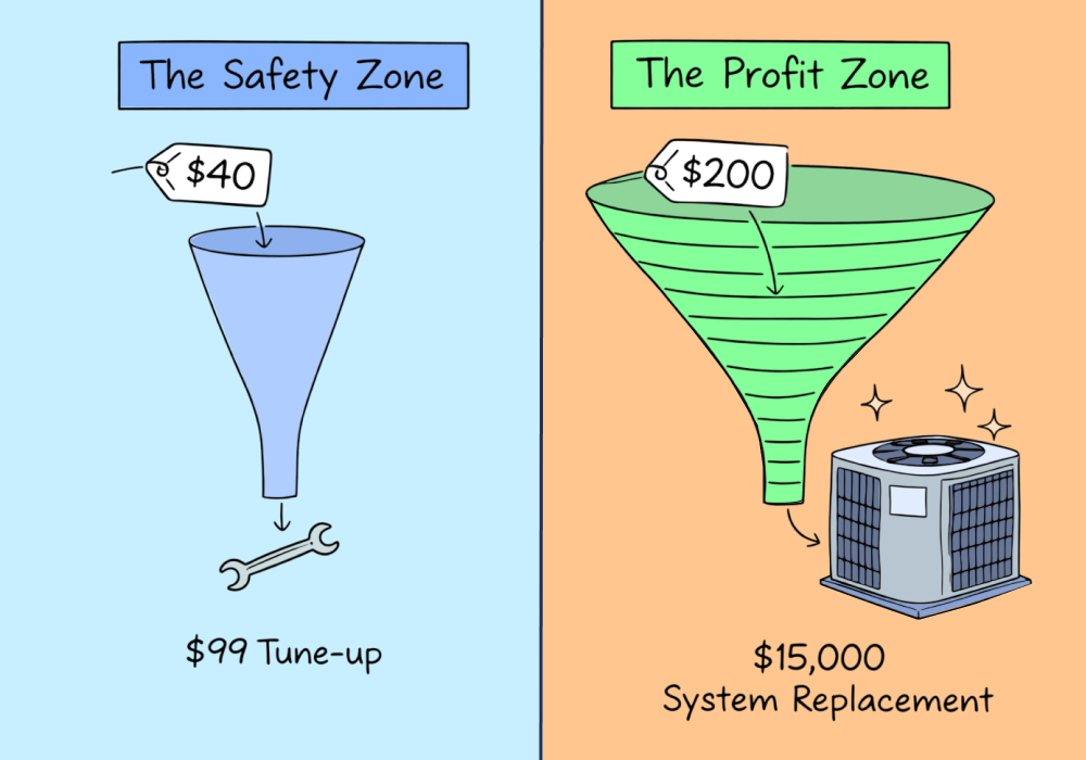 Illustration showing concepts related to The Efficiency Trap: Why 