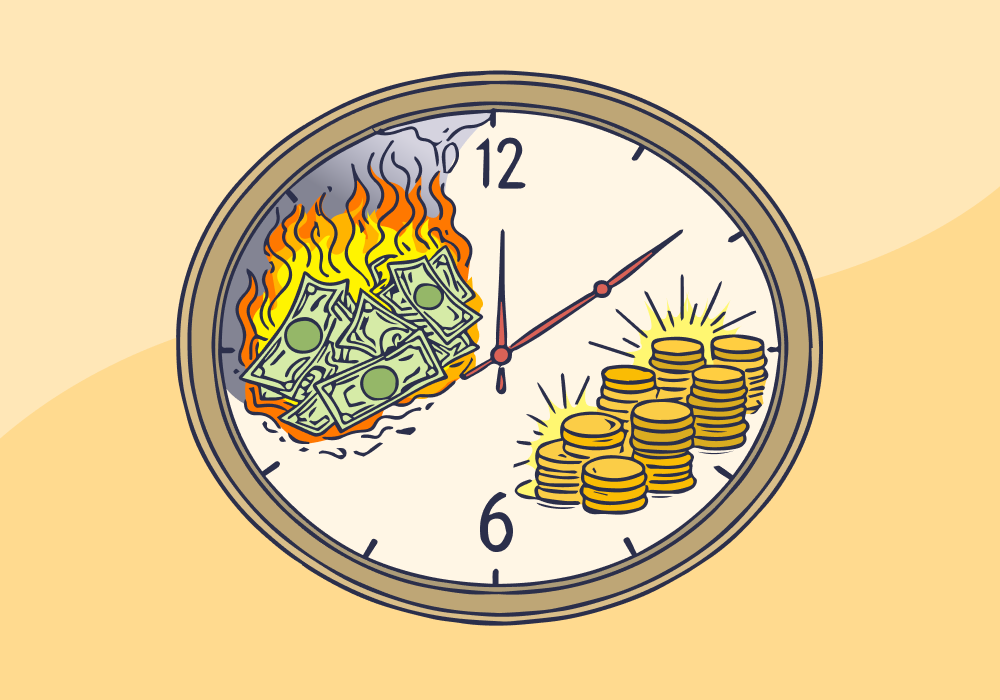 Illustration showing concepts related to The Time-of-Day Pattern Costing You 30% of Your Budget