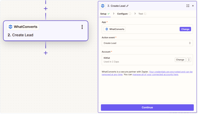 Connect WhatConverts to Housecall Pro