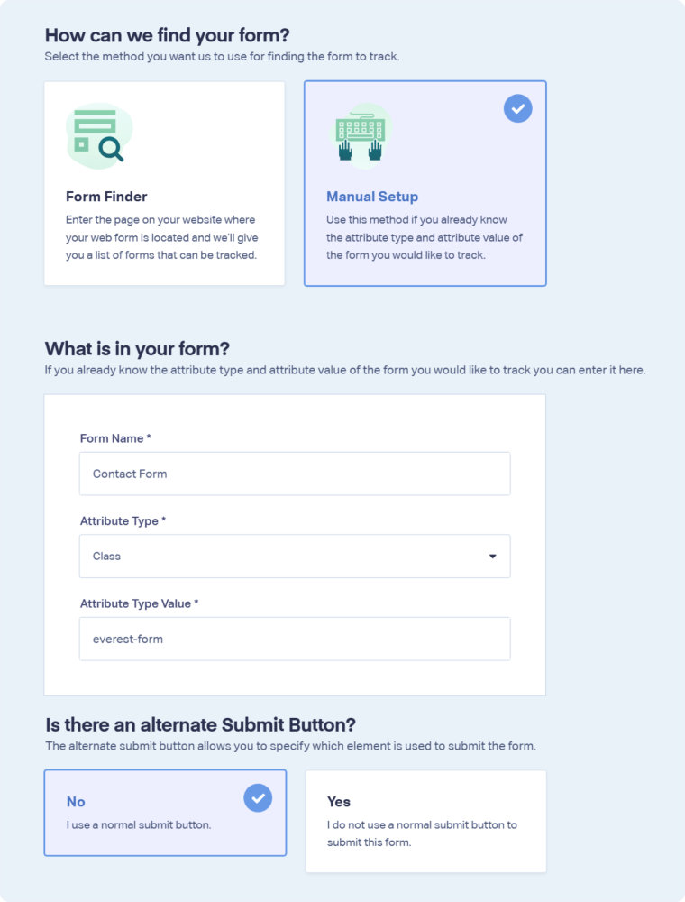 Track Formsite Web Forms