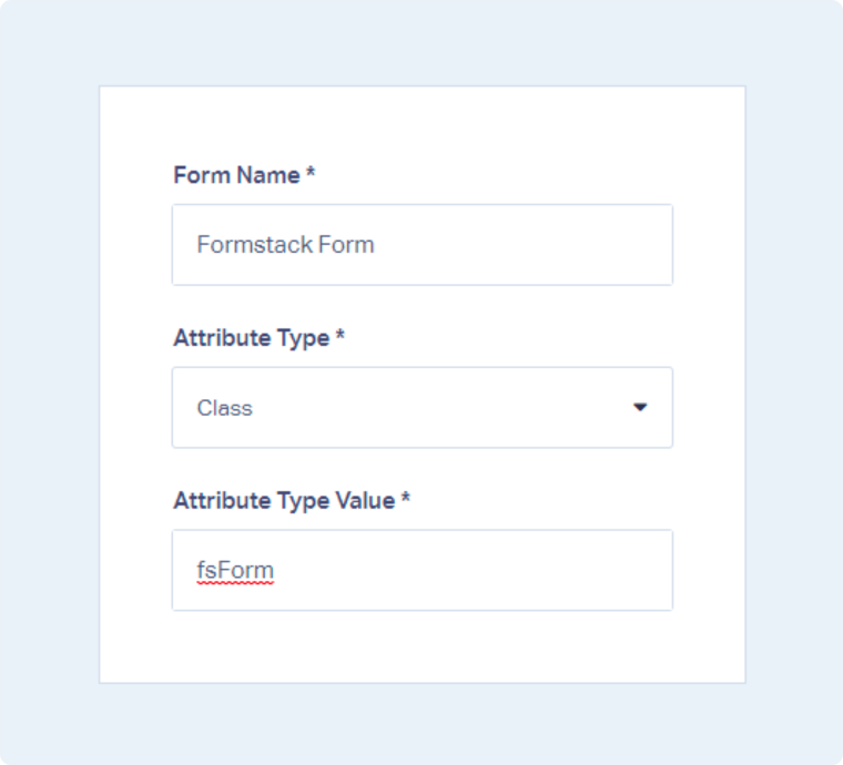 Track Formstack Web Forms
