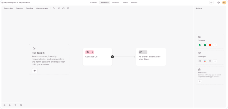 Track Typeform Web Forms