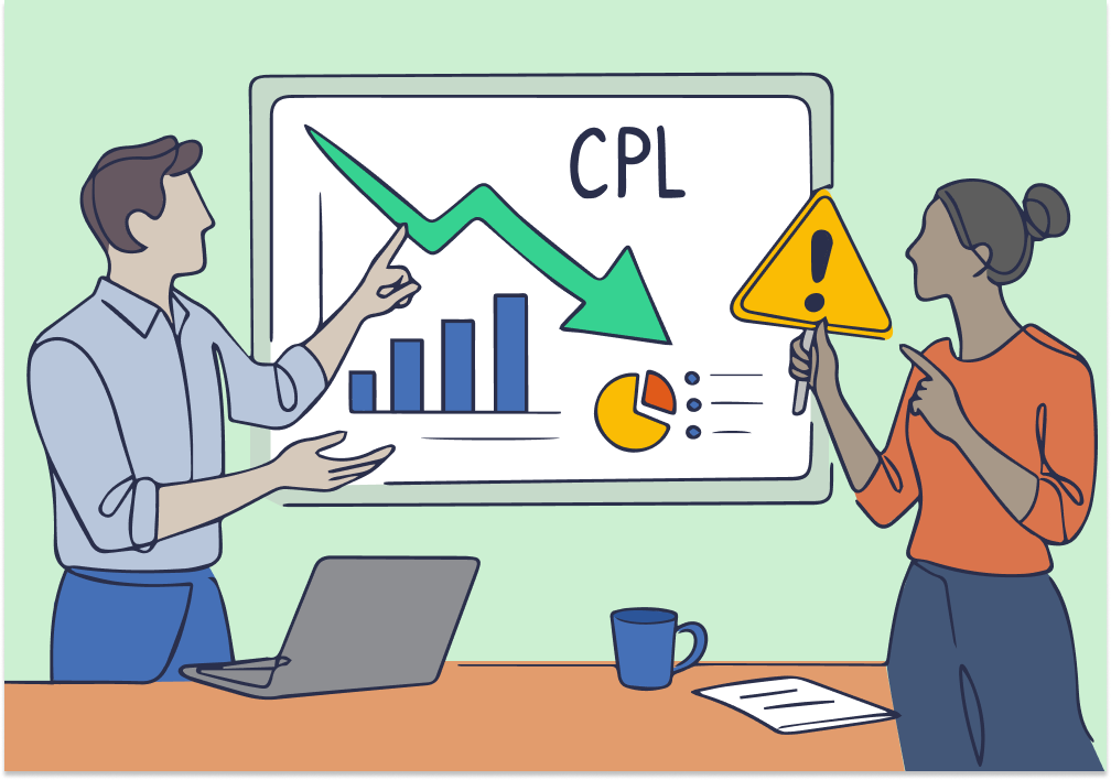 Illustration showing concepts related to How to: Spot “False Flag” CPL Drops
