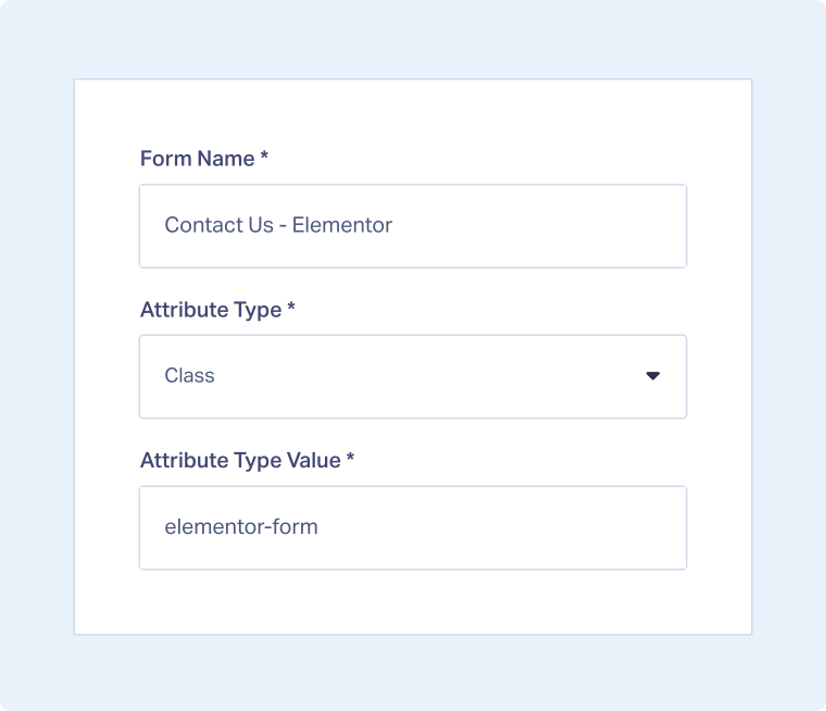 Track Elementor Web Forms