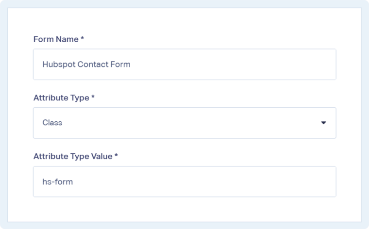 Track HubSpot Web Forms