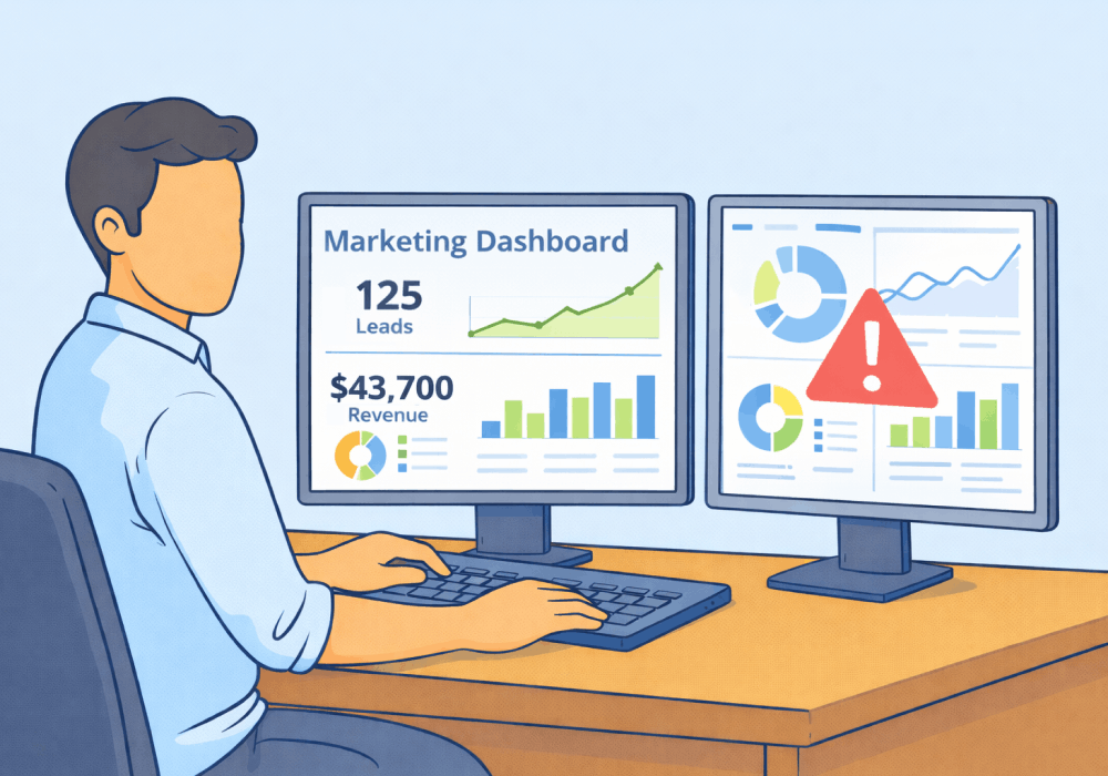 Illustration showing concepts related to 4 Ways to Tell a Client Is About to Fire You (Before They Even Realize It)