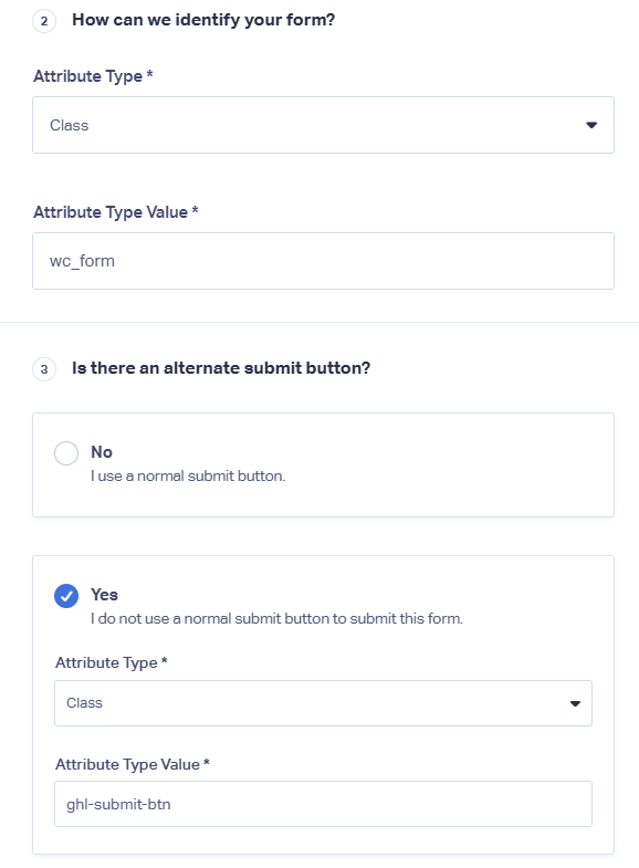 GoHighLevel Web Form Setup